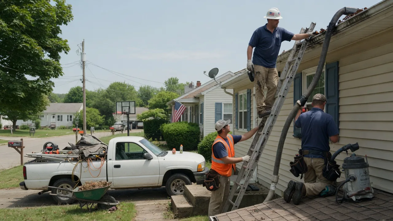 Gutter Installation in Mackey, IN near me
